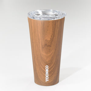 Growing GOATs 16 oz Corkcicle Tumbler - Walnut Wood Travel Mug