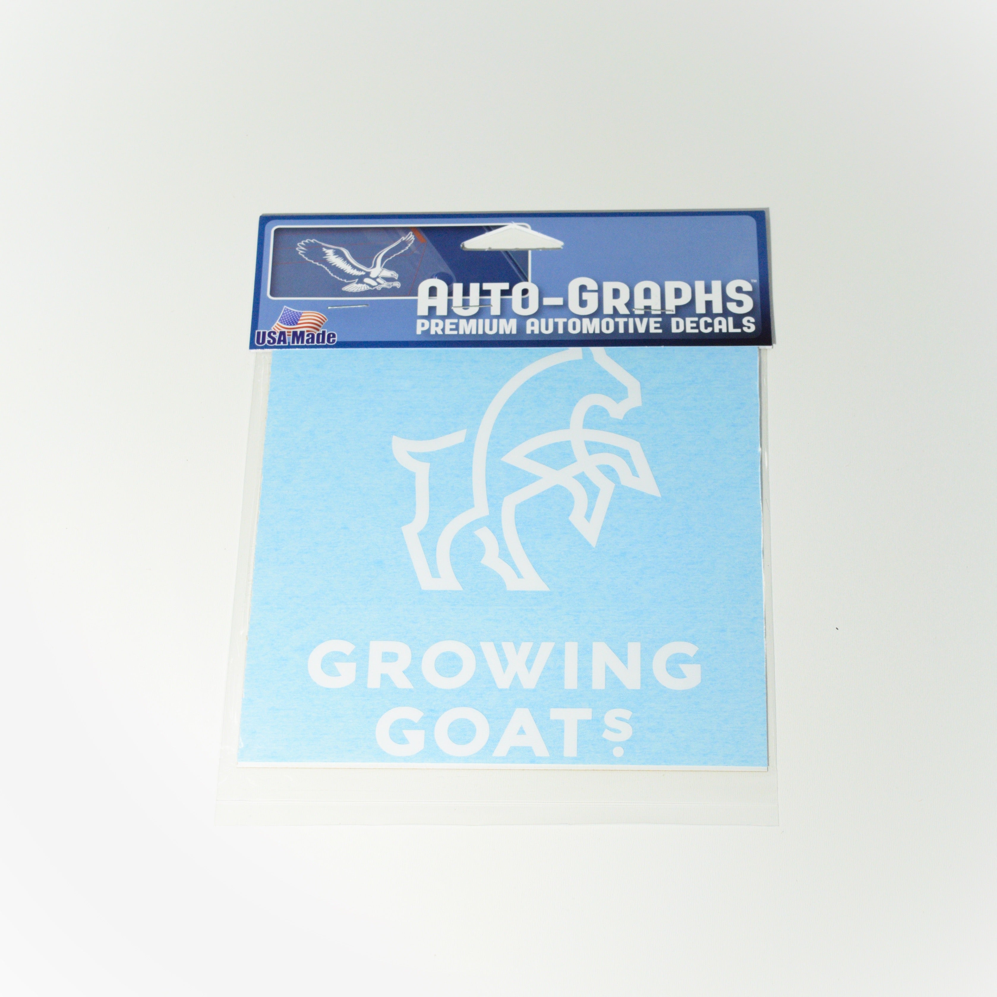 Growing Goats 6" x 6" Single Decal